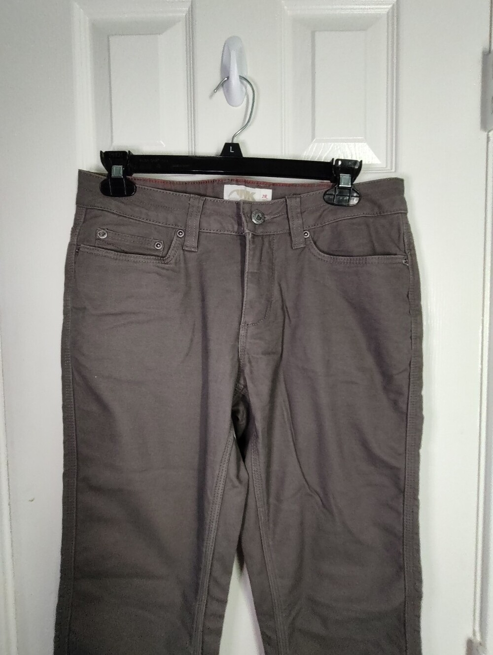 Mountain Khakis Camber 106 Fleece Tricot Lined Canvas Pants Grey 2R